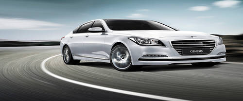Hyundai Genesis Front Medium View