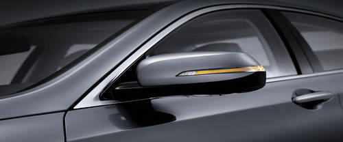 Hyundai Genesis Drivers Side Mirror Front Angle