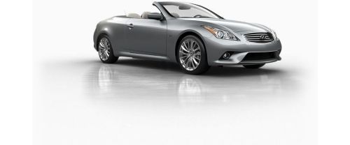 Infiniti Q60 Convertible Front Cross Side View