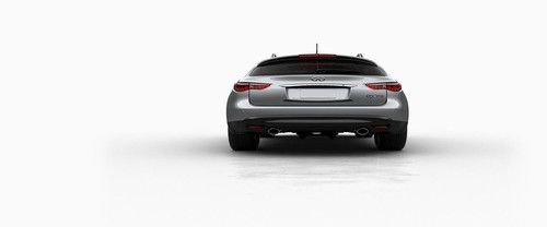 Full Rear View of Infiniti QX70