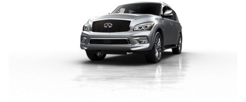 QX80 Front angle low view