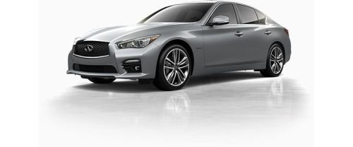 Q50S Hybrid Front angle low view