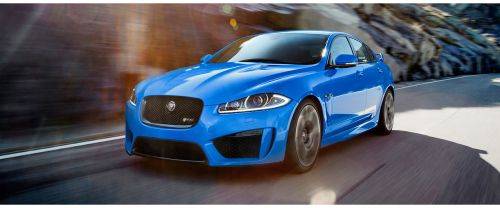 Jaguar XF XFR-S Front Angle High View