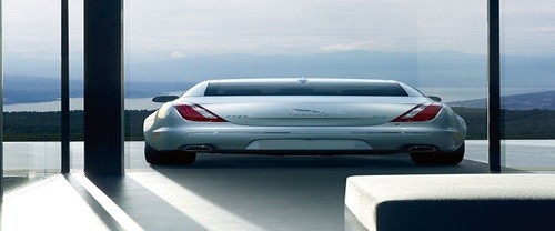 Full Rear View of Jaguar XJ Supersport LWB