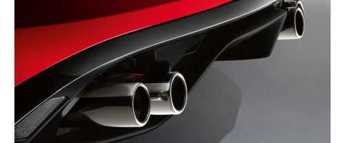 Exhaust Pipe of Jaguar F-Type S Coupe