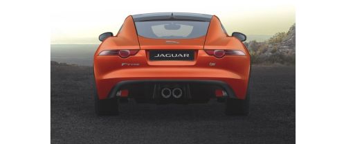 Full Rear View of Jaguar F-Type S Coupe