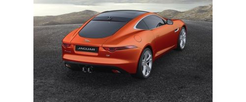 F-Type S Coupe Rear angle view