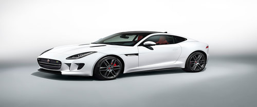 Jaguar F-Type R AWD Coupe Front Side View