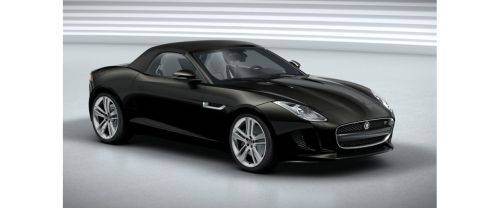 Jaguar F-Type Convertible Front Cross Side View