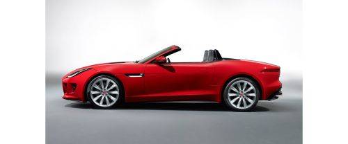 F-Type Convertible Side view