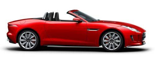 Jaguar F-Type Convertible Drivers Sideview