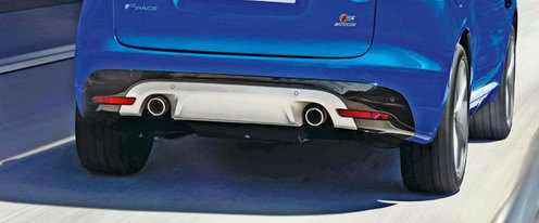 Exhaust Pipe of Jaguar F-Pace