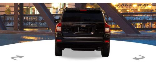 Full Rear View of Jeep Compass