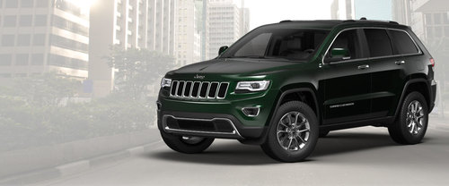 Grand Cherokee Front angle low view
