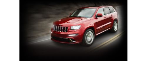 Jeep Grand Cherokee SRT Front Angle High View