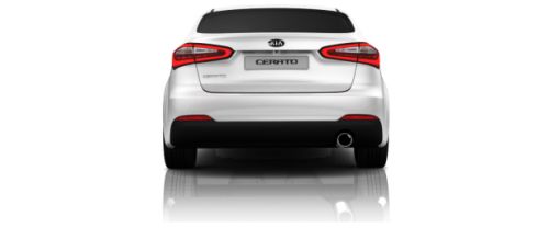 Full Rear View of KIA Cerato