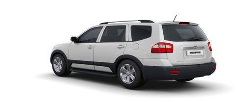 Rear Cross Side View of KIA Mohave