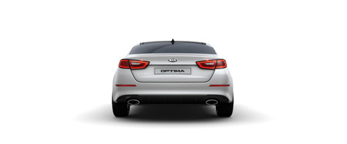 Full Rear View of KIA Optima