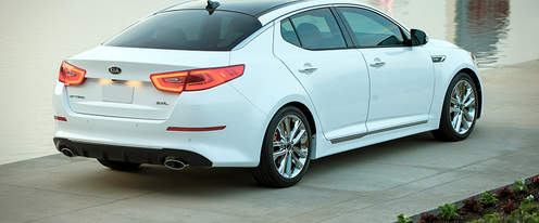 Optima Rear angle view