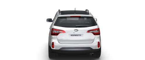 Full Rear View of KIA Sorento