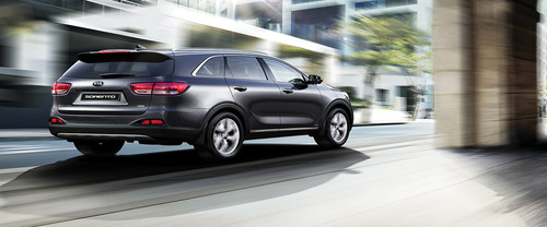 Sorento Rear angle view