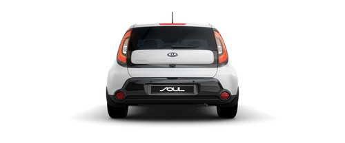 Full Rear View of KIA Soul