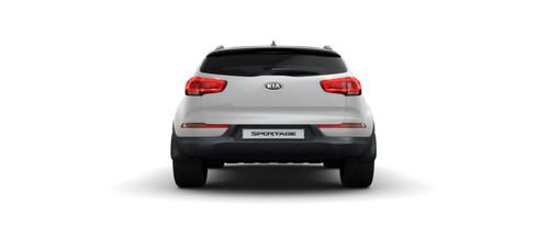 Full Rear View of KIA Sportage