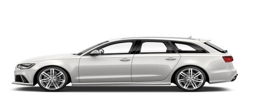 RS6 Avant Side view