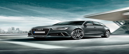 Audi RS6 Avant Side Medium View