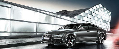 RS 7 Front angle low view