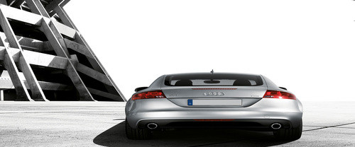 Full Rear View of Audi TT Coupe