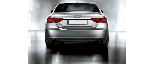Full Rear View of Audi A5 Coupe