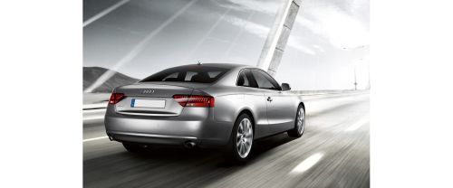 A5 Coupe Rear angle view