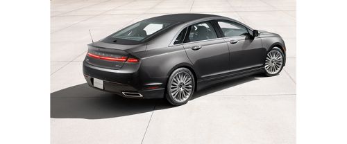 MKZ Rear angle view