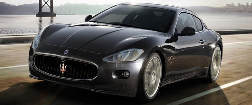 Maserati Granturismo Front Angle High View