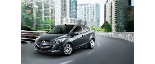 Mazda 2 Front Angle High View