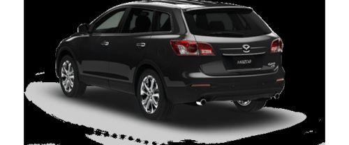 Rear Cross Side View of Mazda CX-9