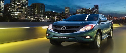 Mazda BT-50 Front Angle High View