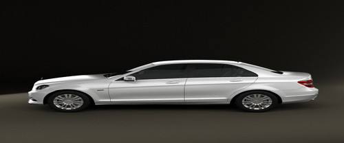 C Class Sedan Side view