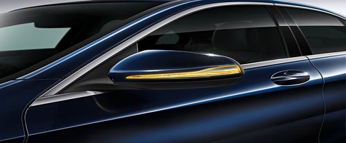 Mercedes-Benz C Class Sedan Drivers Side Mirror Front Angle