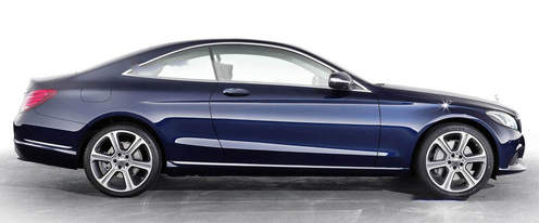 Mercedes-Benz C Class Coupe Drivers Sideview