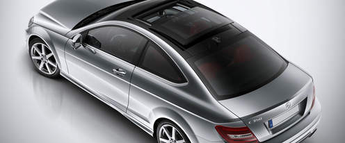Mercedes-Benz C Class Coupe Sunroof Moonroof