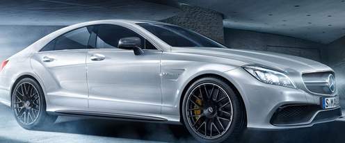 Mercedes-Benz CLS Class Front Cross Side View
