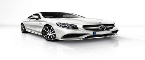 Mercedes-Benz S Class Coupe Front Cross Side View