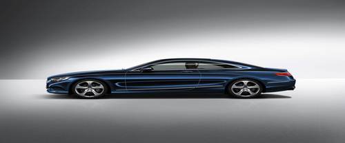 S Class Coupe Side view