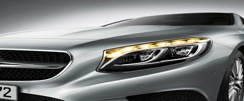 S Class Coupe Headlight