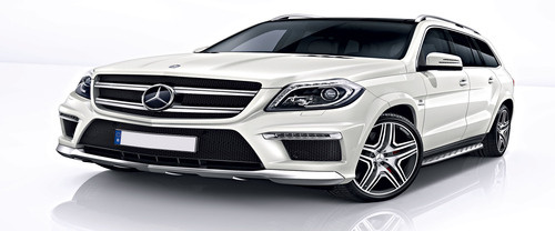 Mercedes-Benz GL Class Front Angle High View