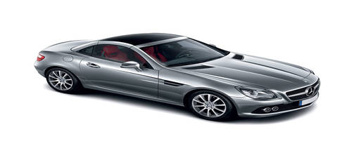 Mercedes-Benz SLK Class Front Cross Side View