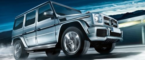 Mercedes-Benz G Class Front Cross Side View