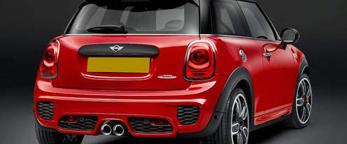 3 Door Rear angle view